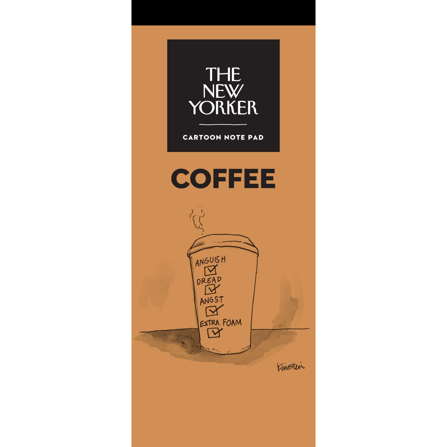 New Yorker Coffee Notepad