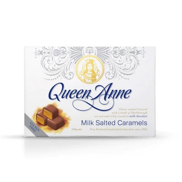 Queen Anne Milk Chocolate Salted Caramel 140g