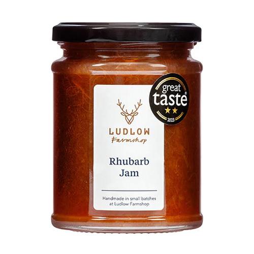 Ludlow Farmshop Rhubarb Jam 340G