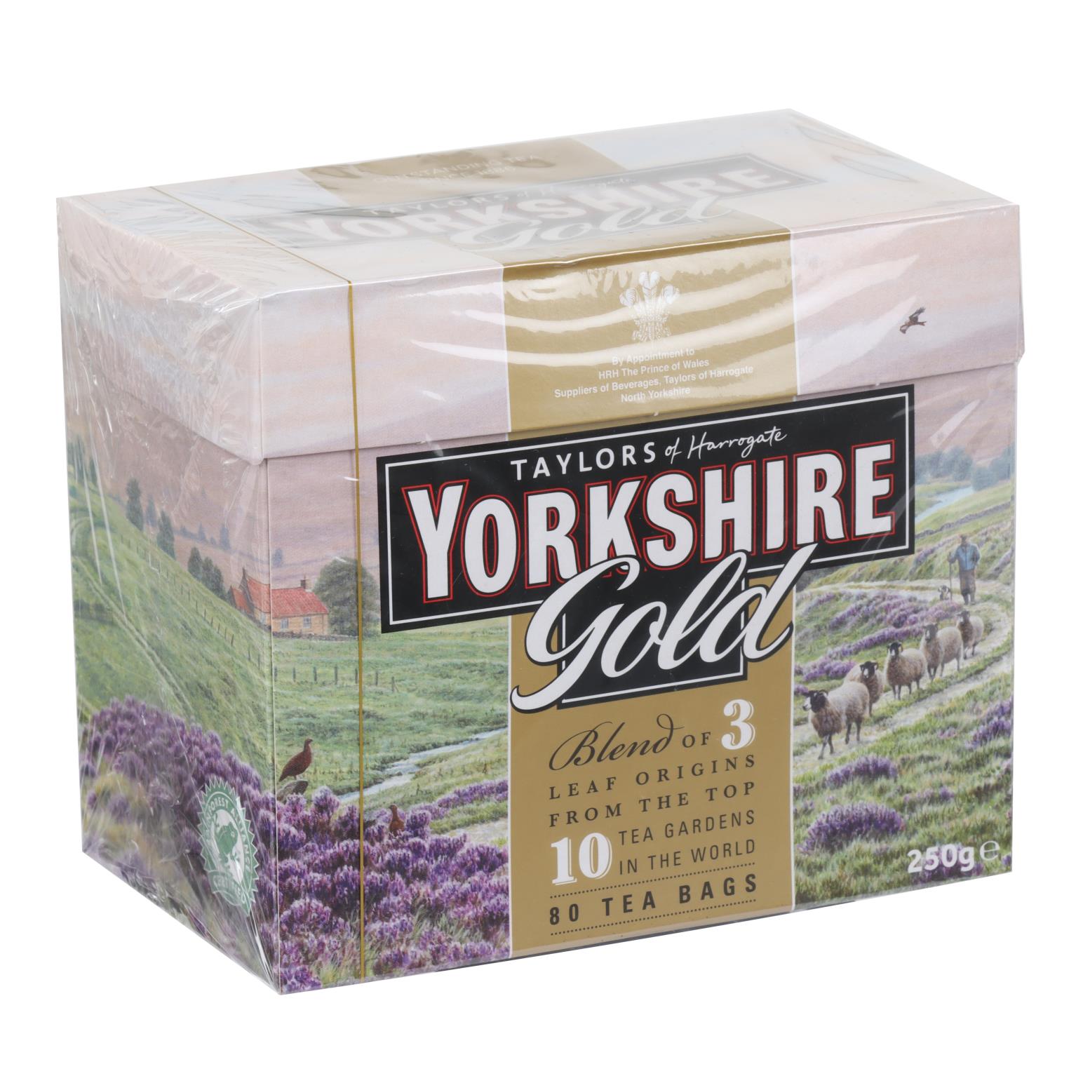 Taylors Of Harrogate Yorkshire Gold Tea 80 Bags