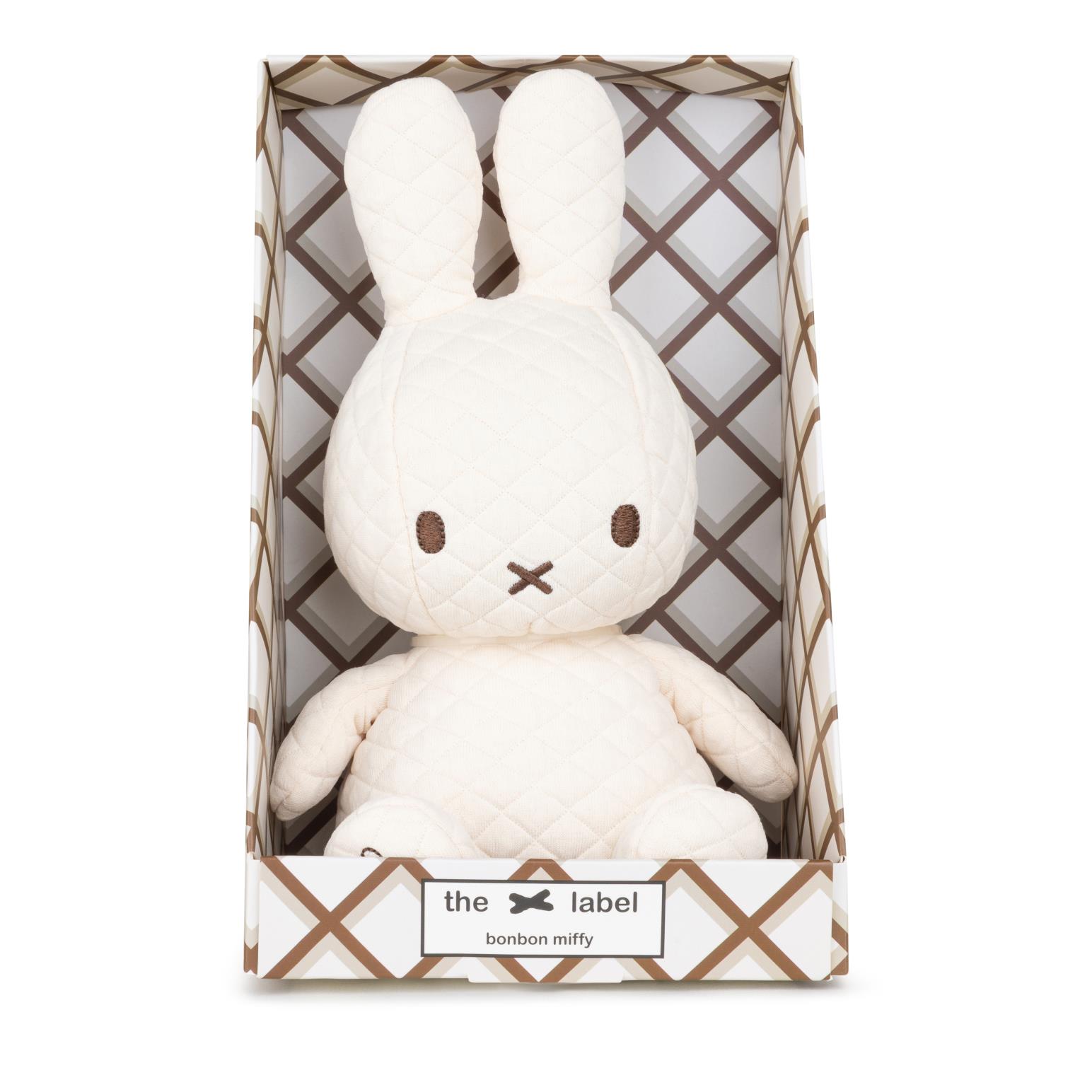 Miffy Plush Bonbon Miffy Sitting Cream In Giftbox 23 cm