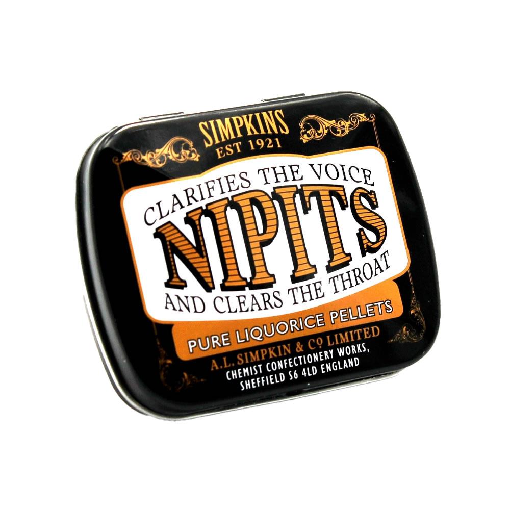 Simpkins Original Nipits Licorice Pellets 12g