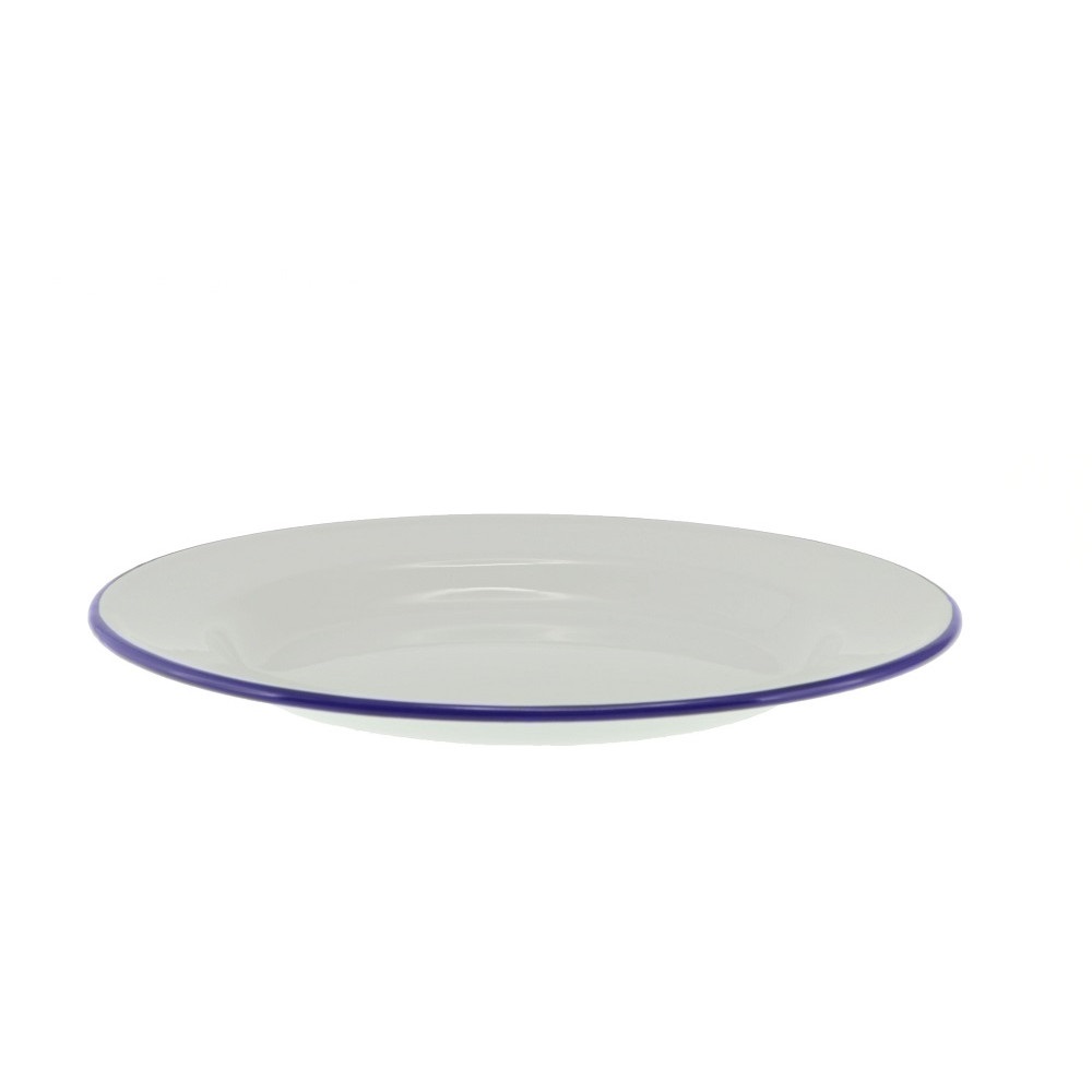 Falcon Blue Rim Dinner Plate - 26cm