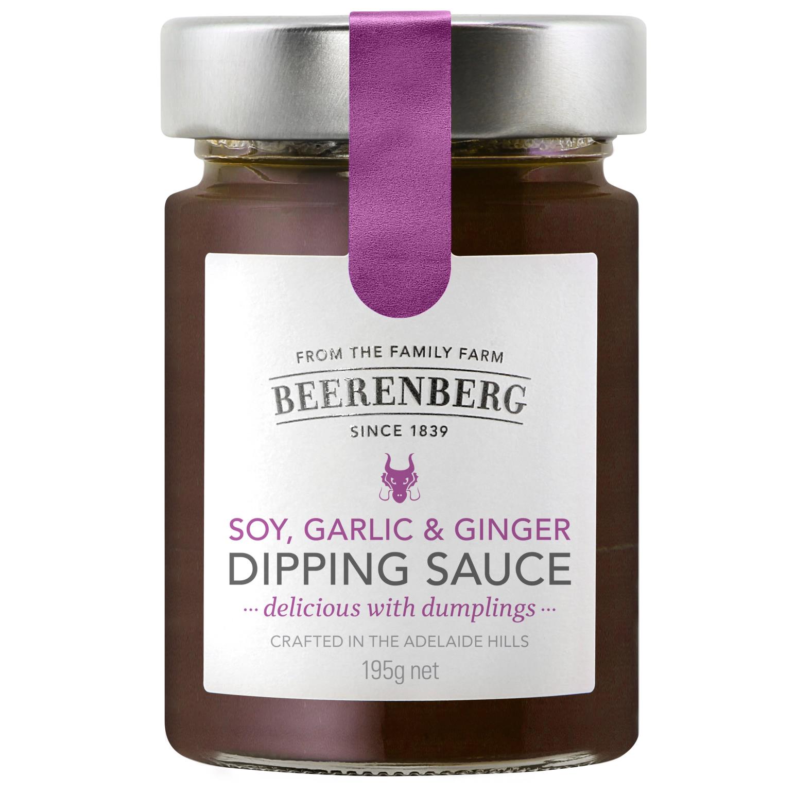 Beerenberg Soy, Garlic & Ginger Dipping Sauce 195g