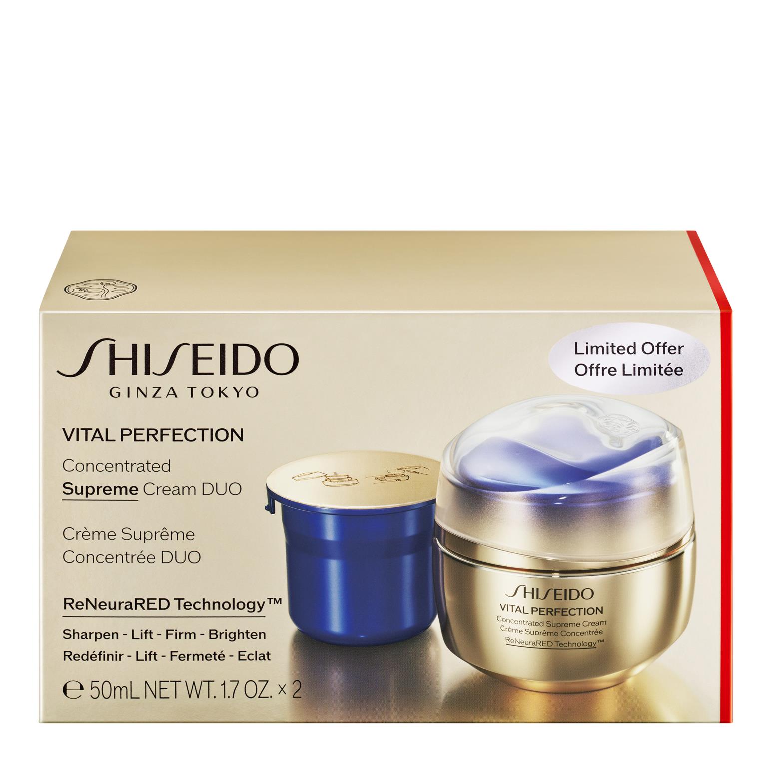 Shiseido Vital Perfection Concentrated Supreme Cream Duo