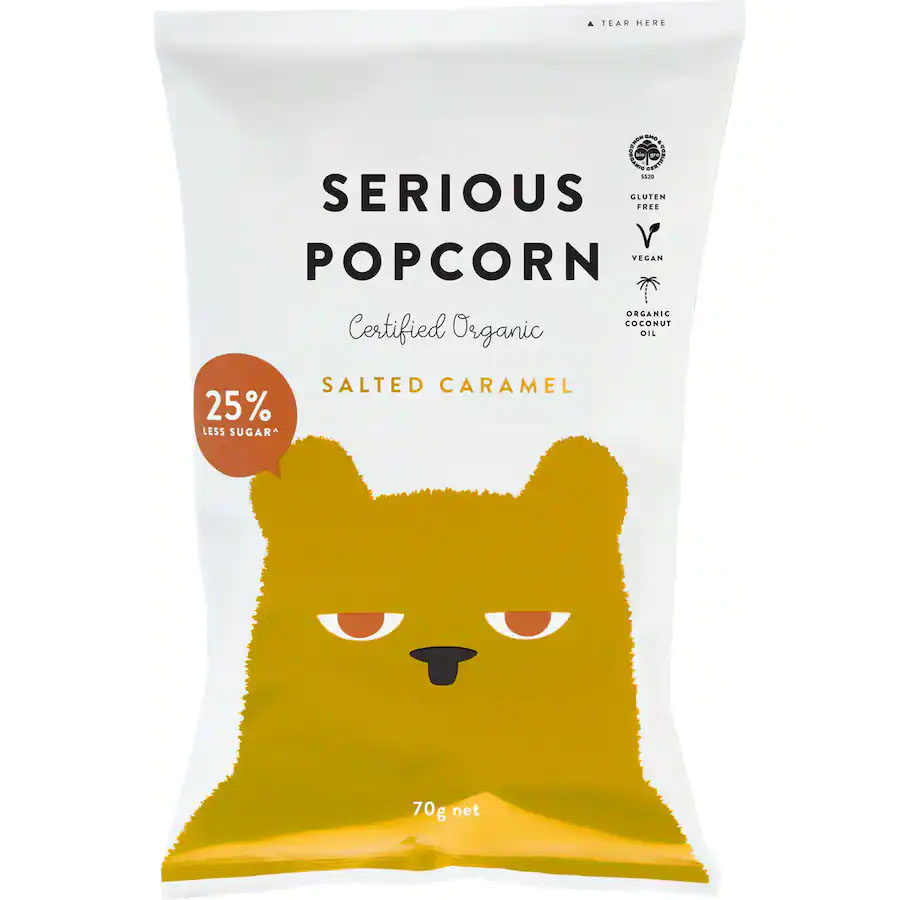 Serious Salted Caramel Popcorn 70g