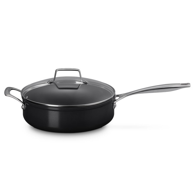 Le Creuset ENSC Saute Pan With Glass Lid 26cm