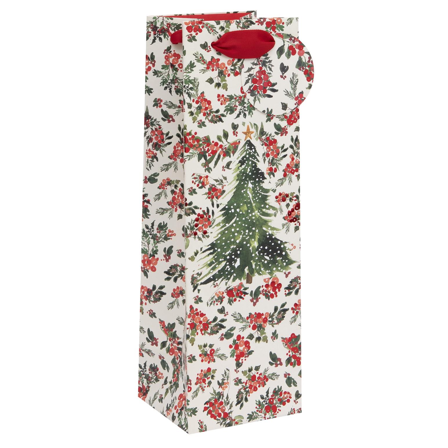 Image Gallery Xmas Bag Bottle Xmas Woodls