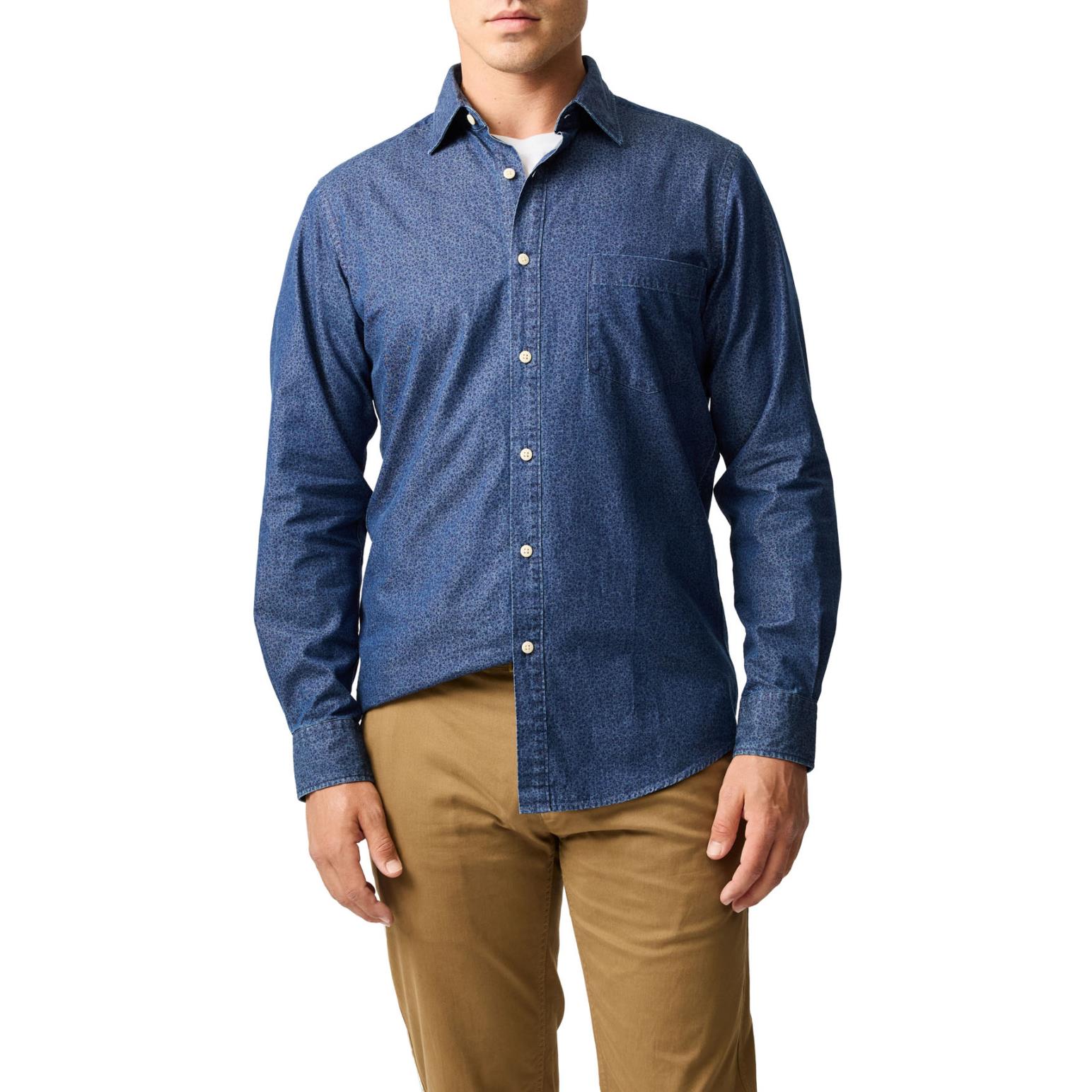 Rodd & Gunn Point Howard Ls Sports Fit Shirt