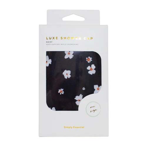 Simply Essential Luxe Shower Cap - Daisy