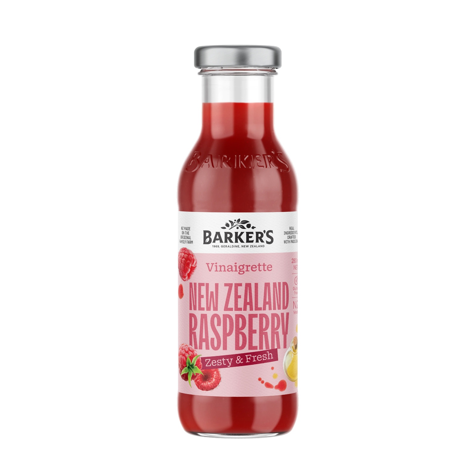 Barker's NZ Raspberry Vinaigrette 280ml