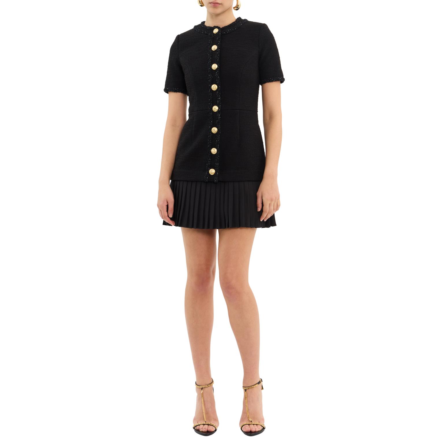 Rebecca Vallance Margo Short Sleeve Mini Dress