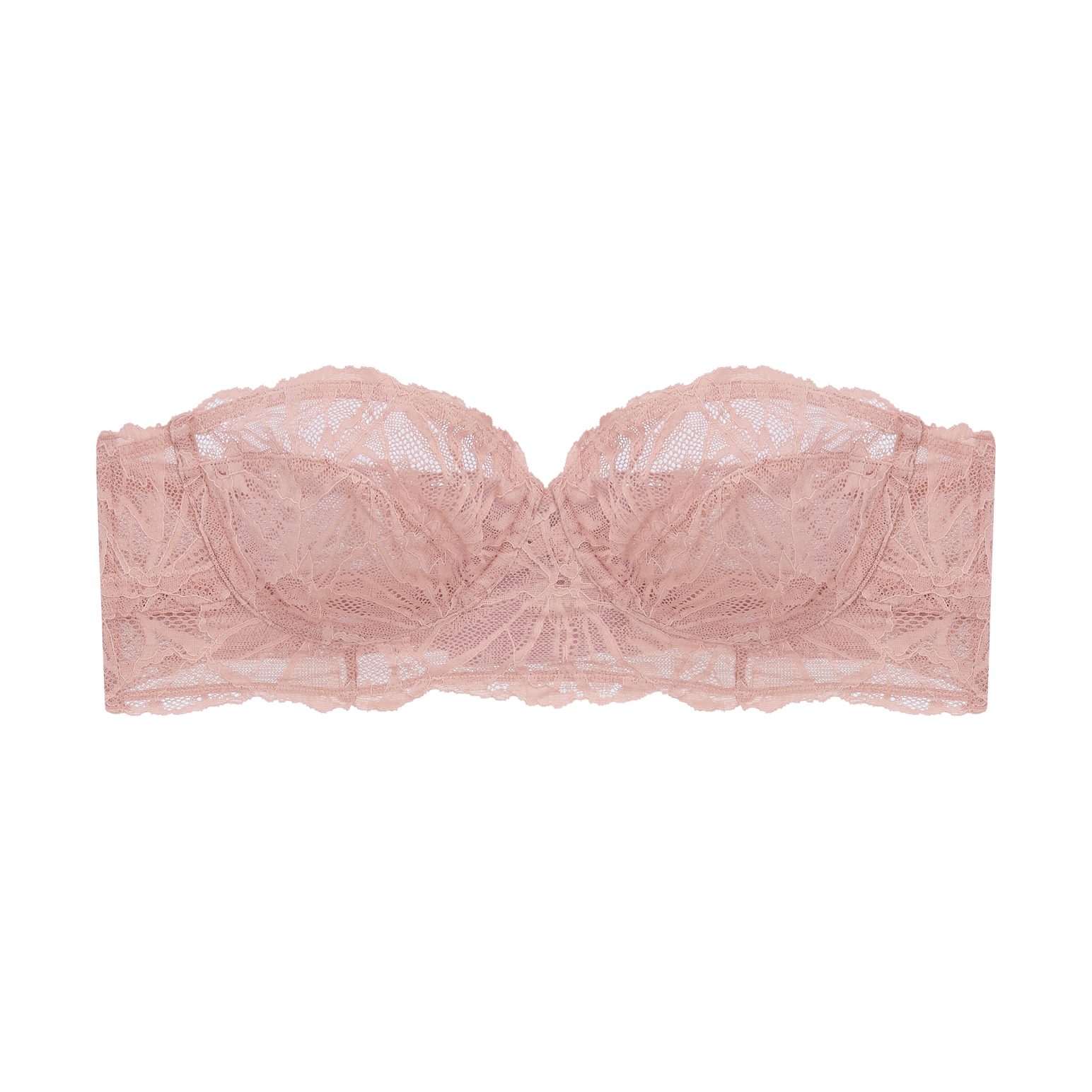 Dora Larsen Noa Graphic Lace Strapless Bra