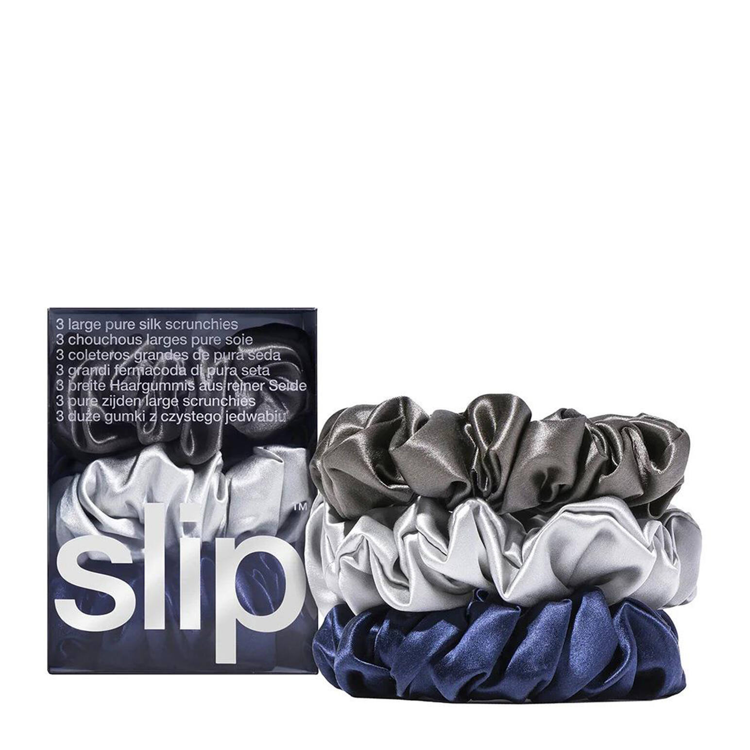 Silk Scrunchie 3 Pack Large