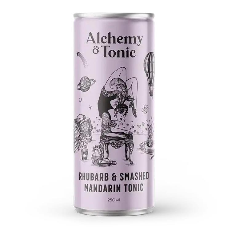 Alchemy & Tonic Rhubarb & Mandarin Tonic Water 600ml