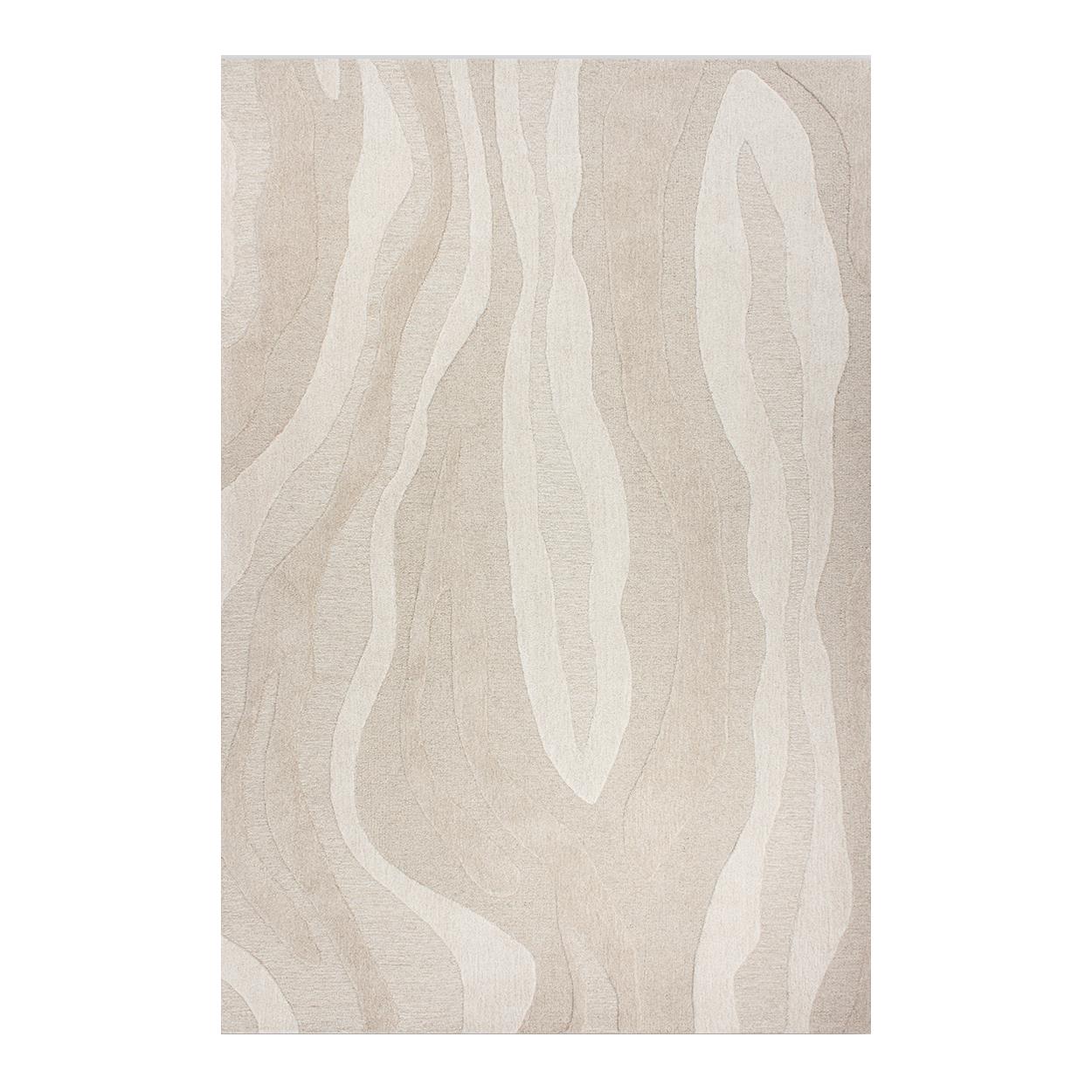 Baya Shoreline 100% Wool Rug 200x300 - Sand