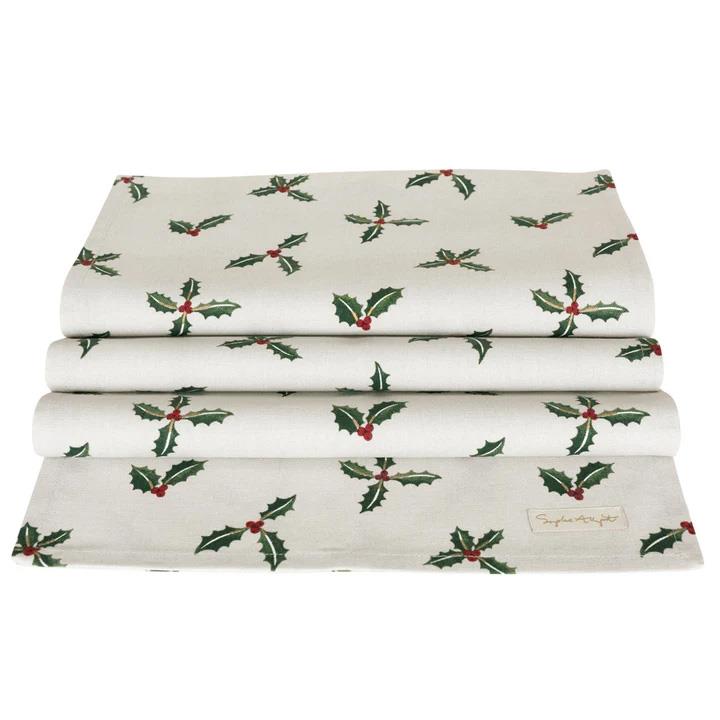 Sophie Allport Table Runner - Holly & Berry