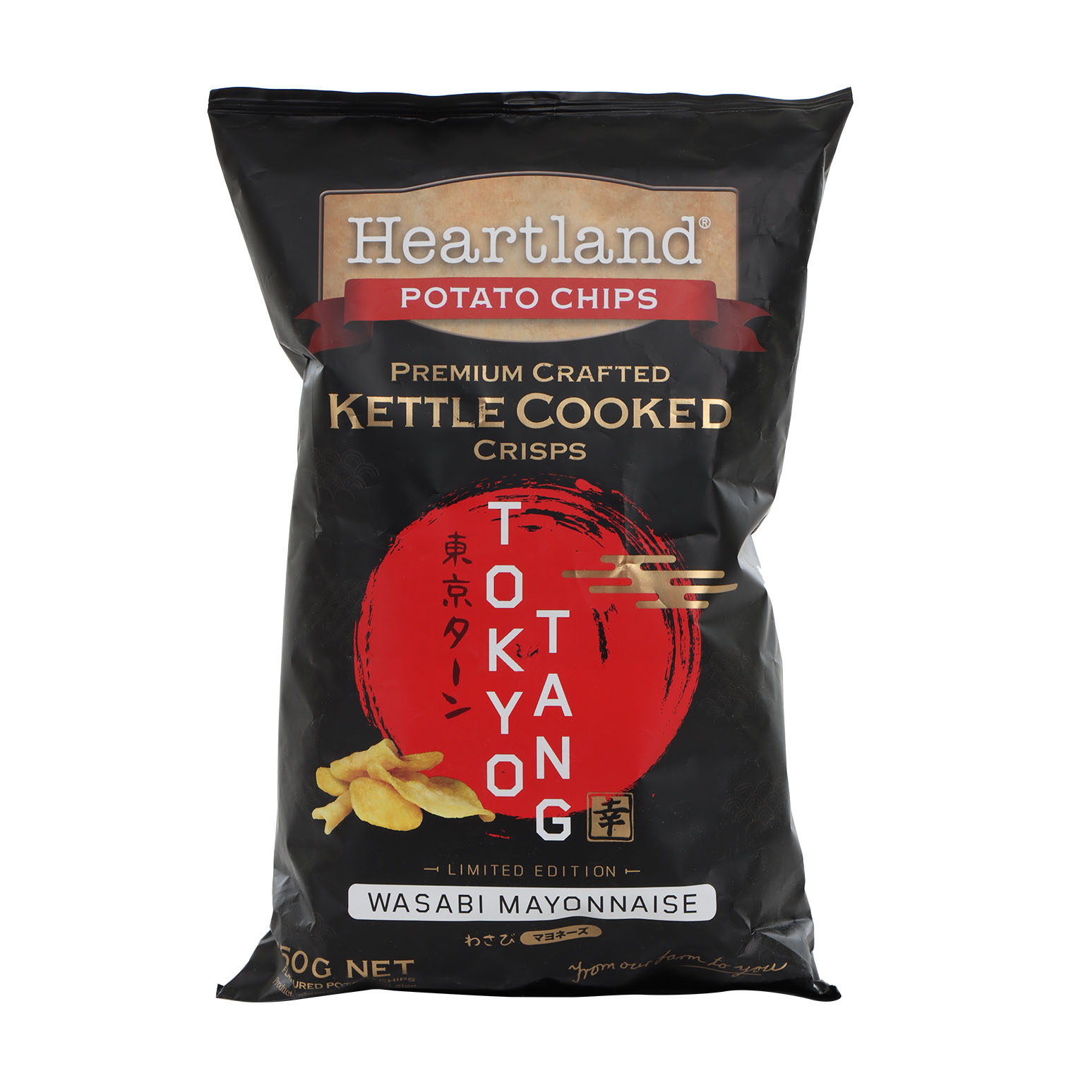 Heartland Tokyo Tang Potato Chips 150g