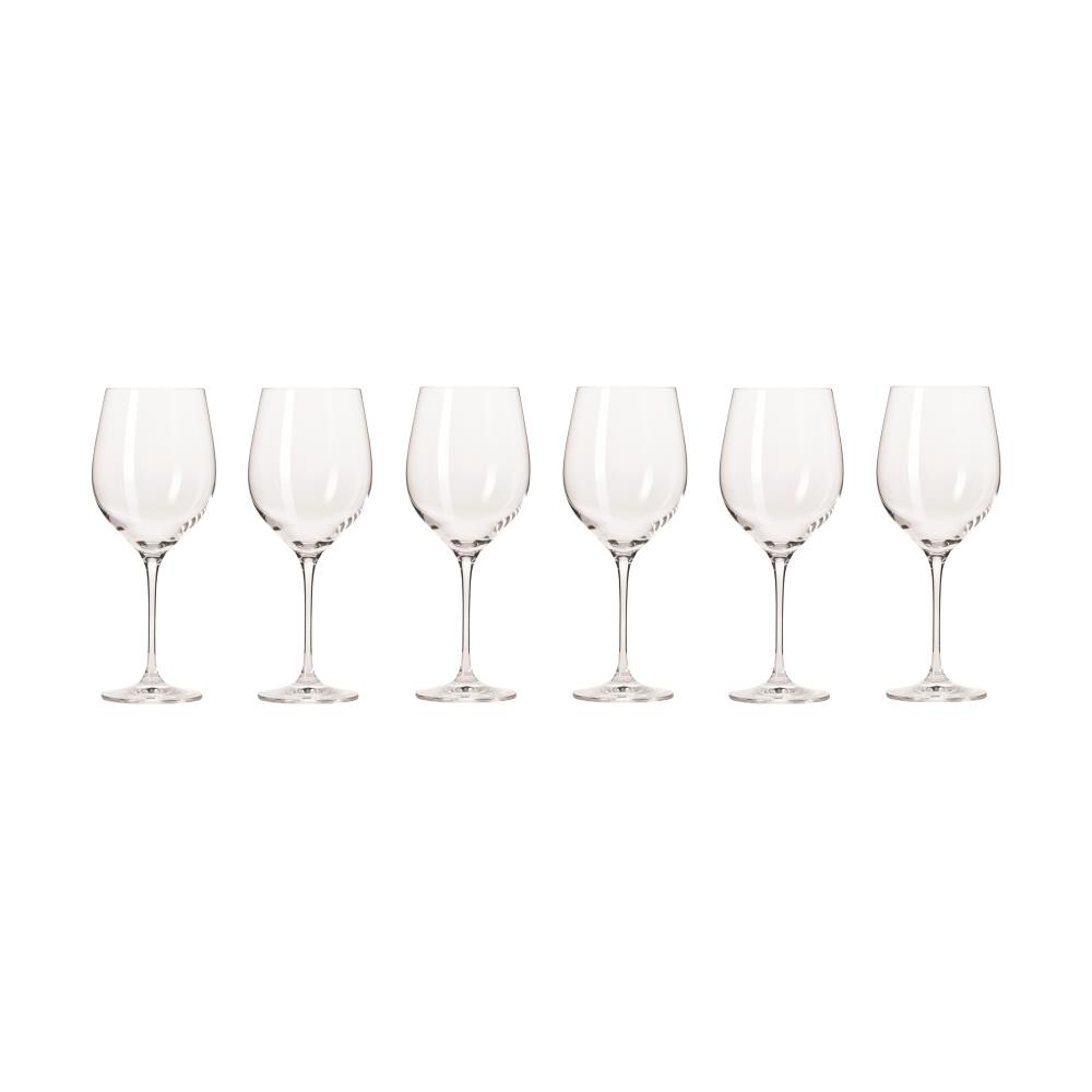 Krosno Harmony Wine Glass 450ml Set Of 6 Gift Boxed