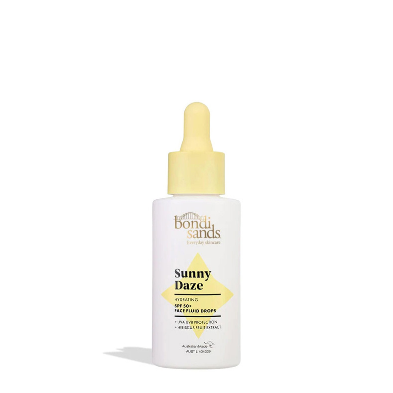 Bondi Sands Sunny Daze Hydrating SPF 50+ Face Fluid Drops 30ml