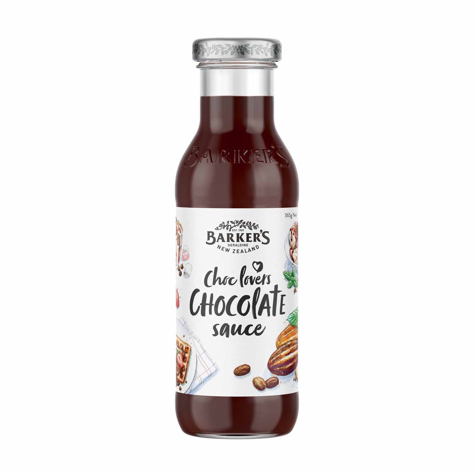 Barker's Choc Lovers Chocolate Sauce 365g