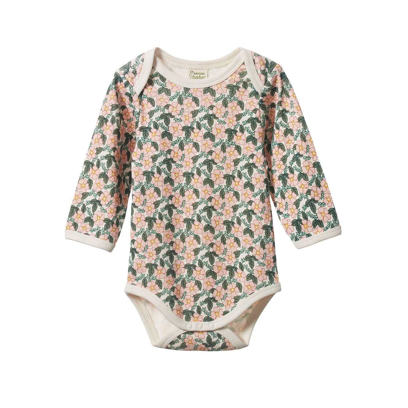 Nature Baby Long Sleeve Bodysuit