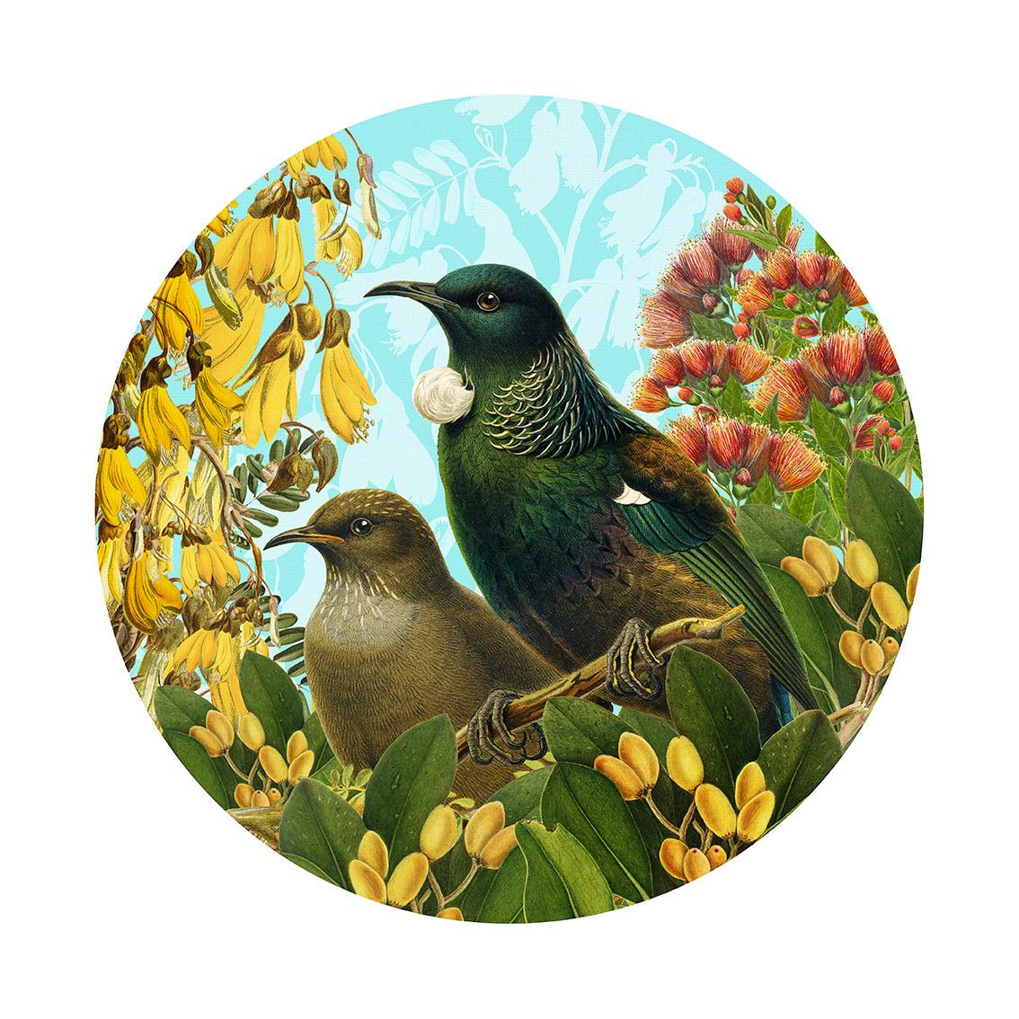 Botanical Tui Art Spot Medium