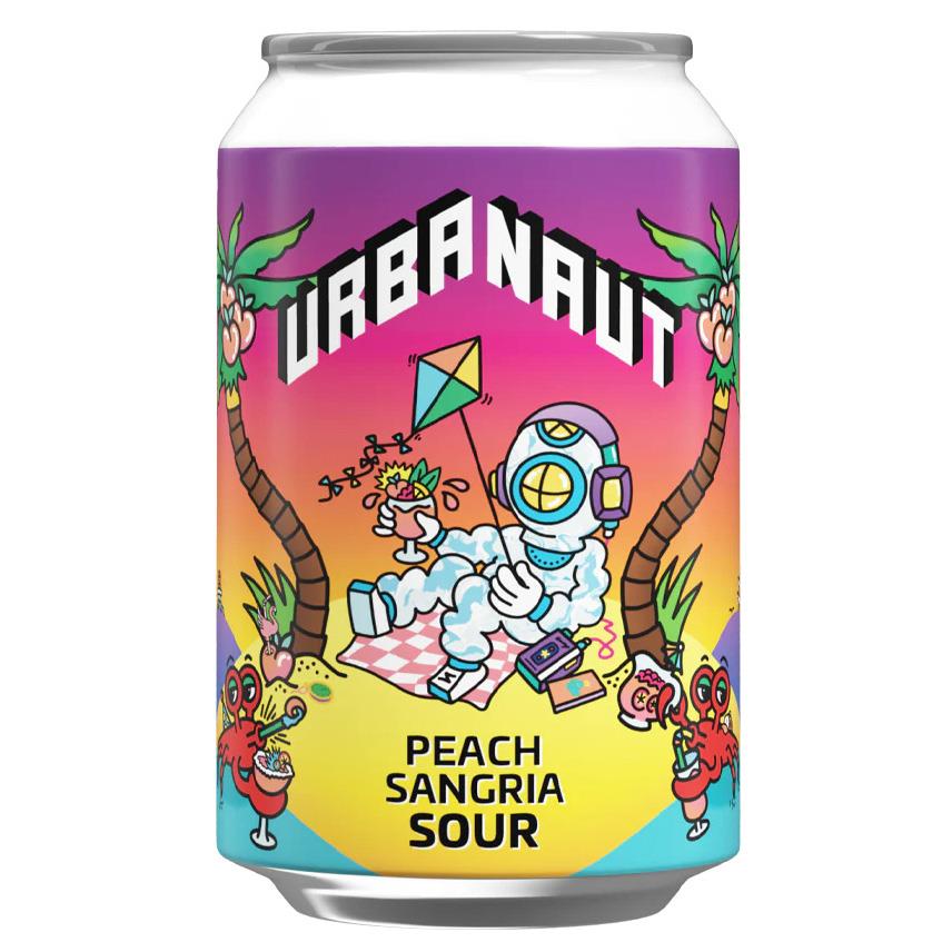 Urbanaut Peach Sangria Sour 330ml