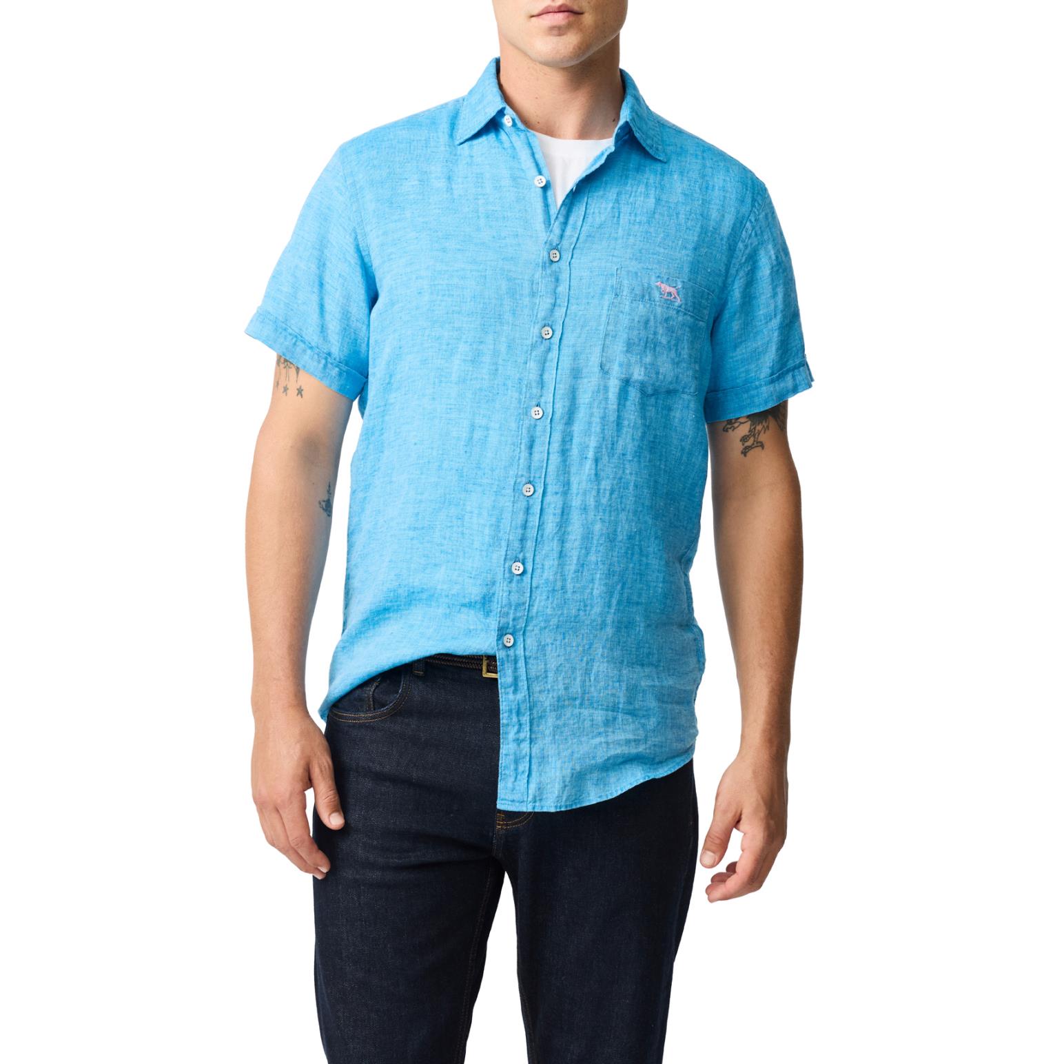 Rodd & Gunn Cathedral Cove Ss Sports Fit Shirt