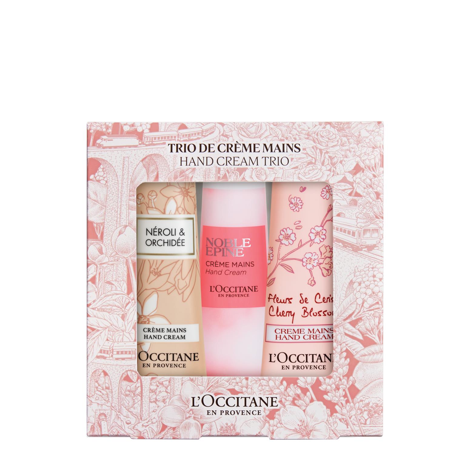 L'Occitane Floral Hand Cream Trio