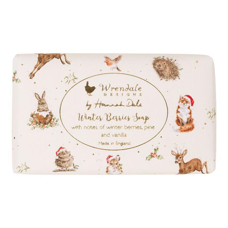 Wrendale Christmas Soap: Winter Berries