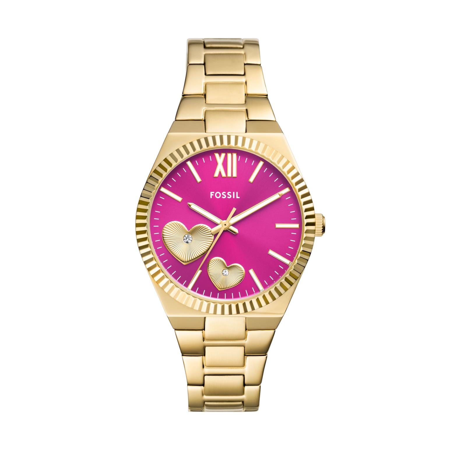 Fossil Scarlette Gold Watch ES5325