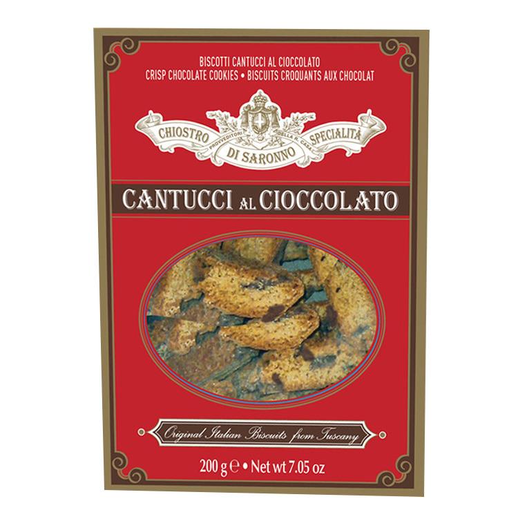 Lazzaroni Cantuccini Chocolate Chips Window Box 200g