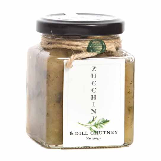 Artisan Vinegar Zucchini Chutney 210g