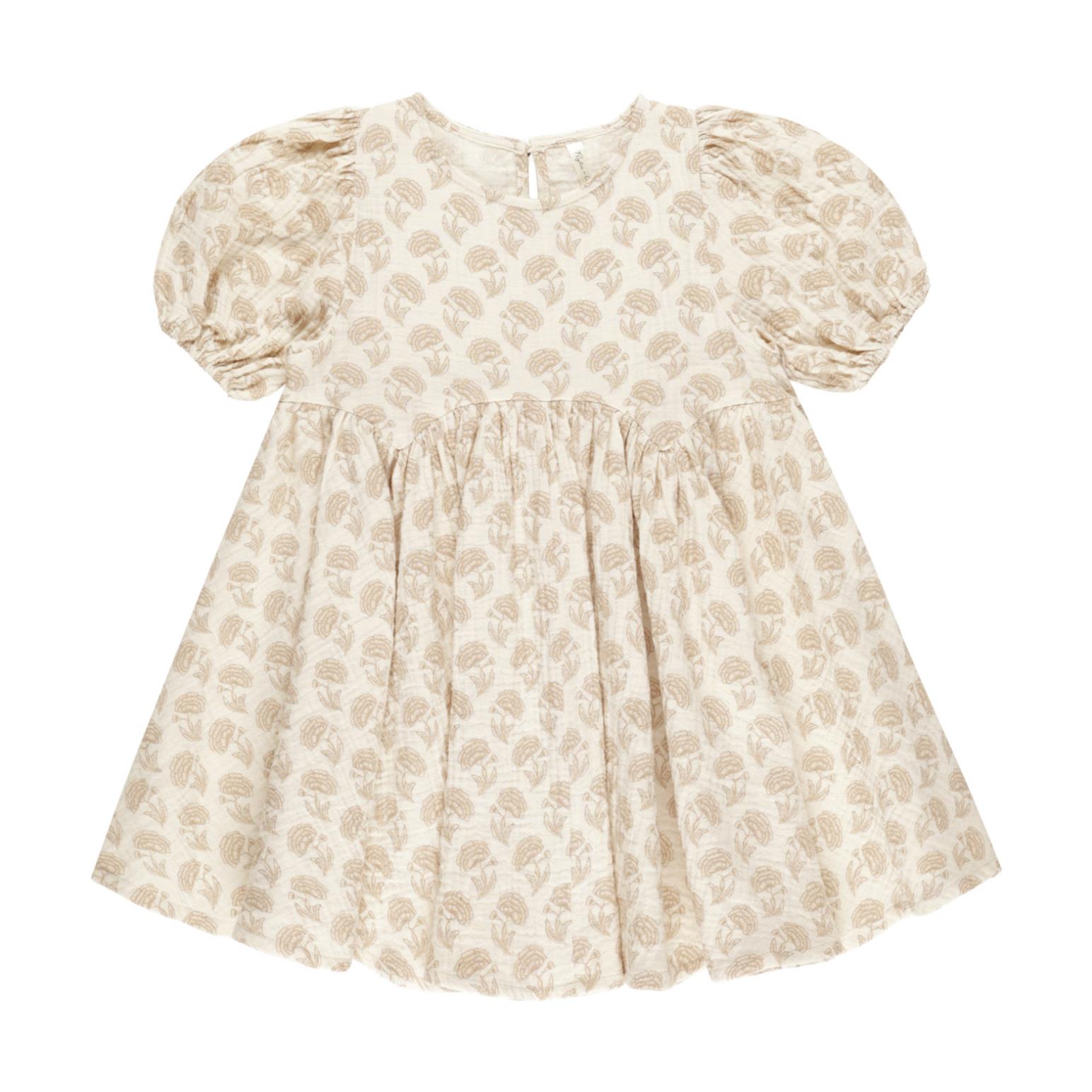 Rylee + Cru Rose Dress 2-7Y