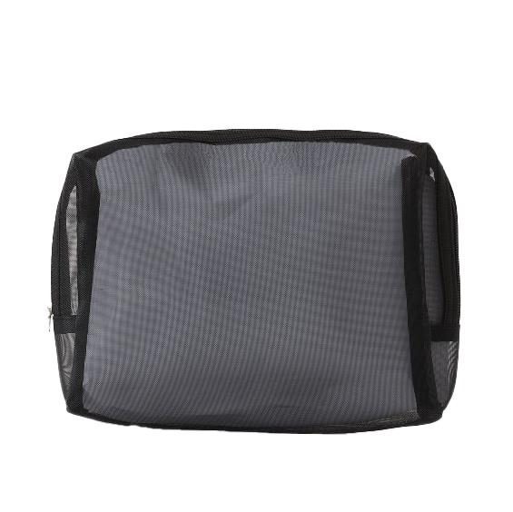 Città Mesh Wash Bag Black L 24x6x16cmh