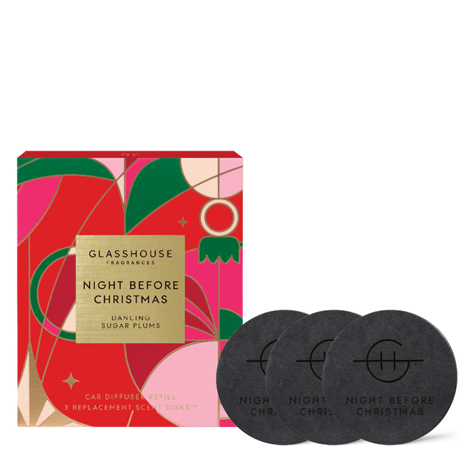 Glasshouse Fragrances Replacement Scent Disks™ Night Before Christmas