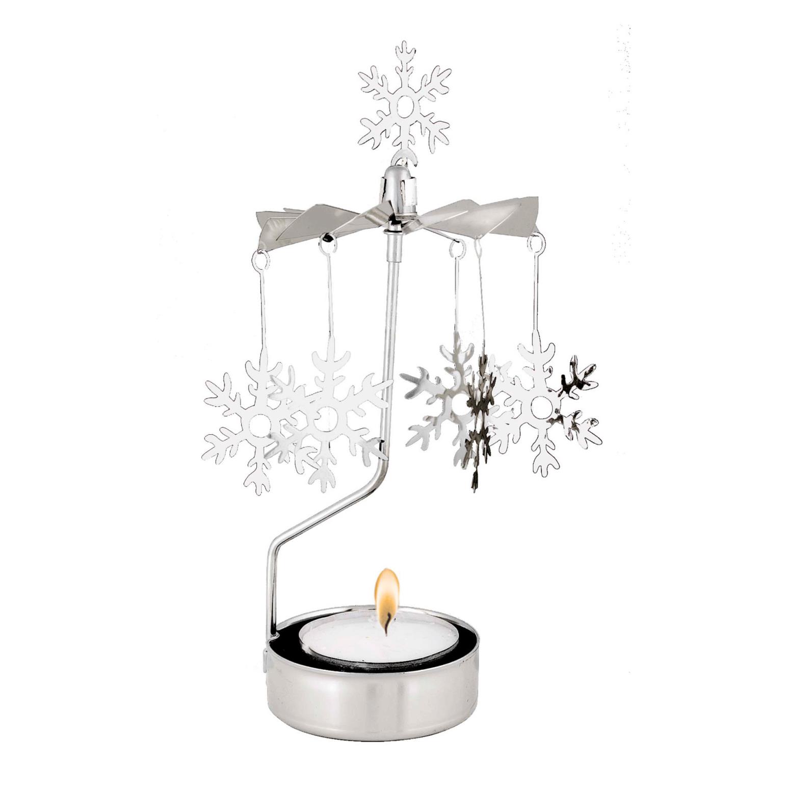 Pluto Produkter Candle Chime Snowflake