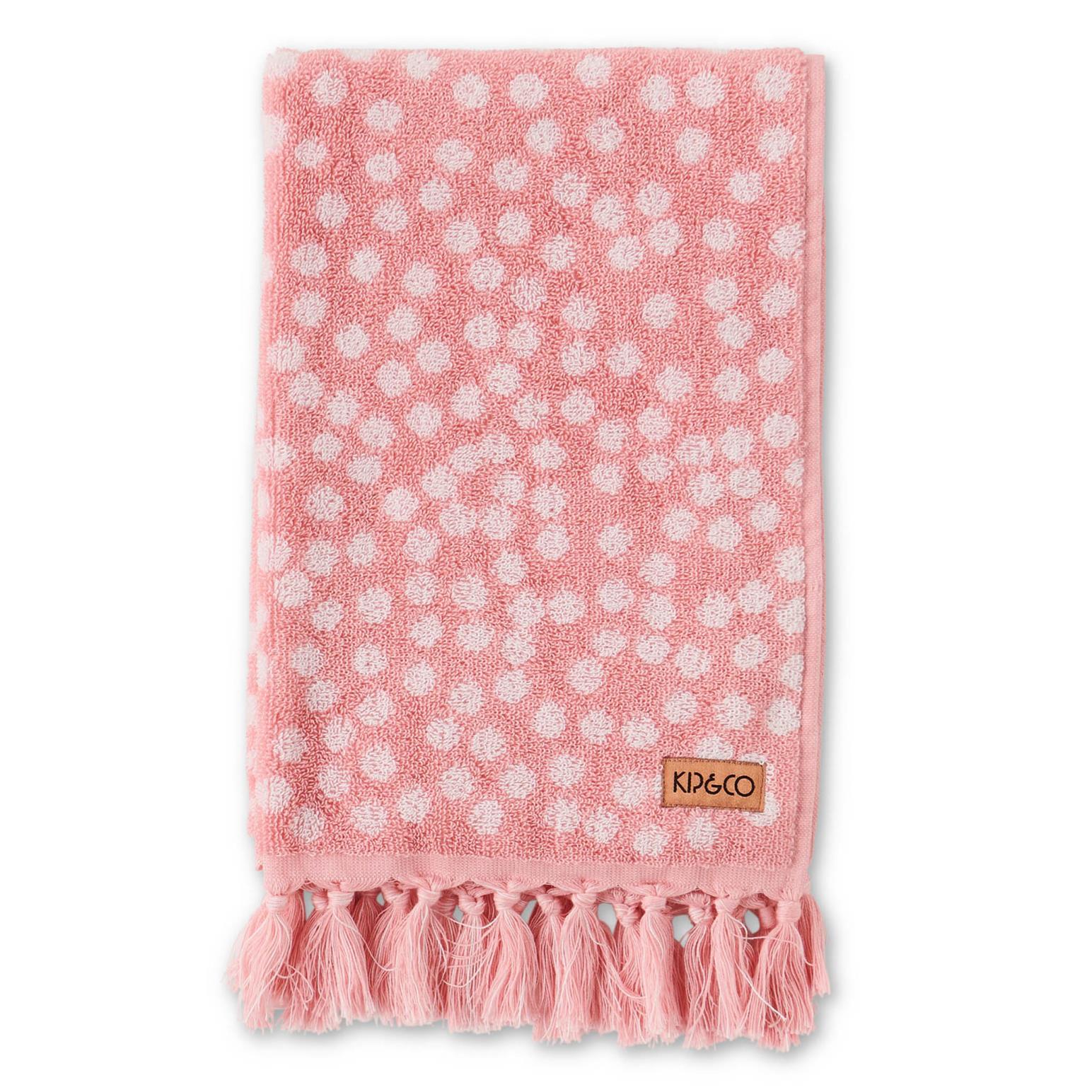 Kip&Co Strawberry Lamington Terry Hand Towel