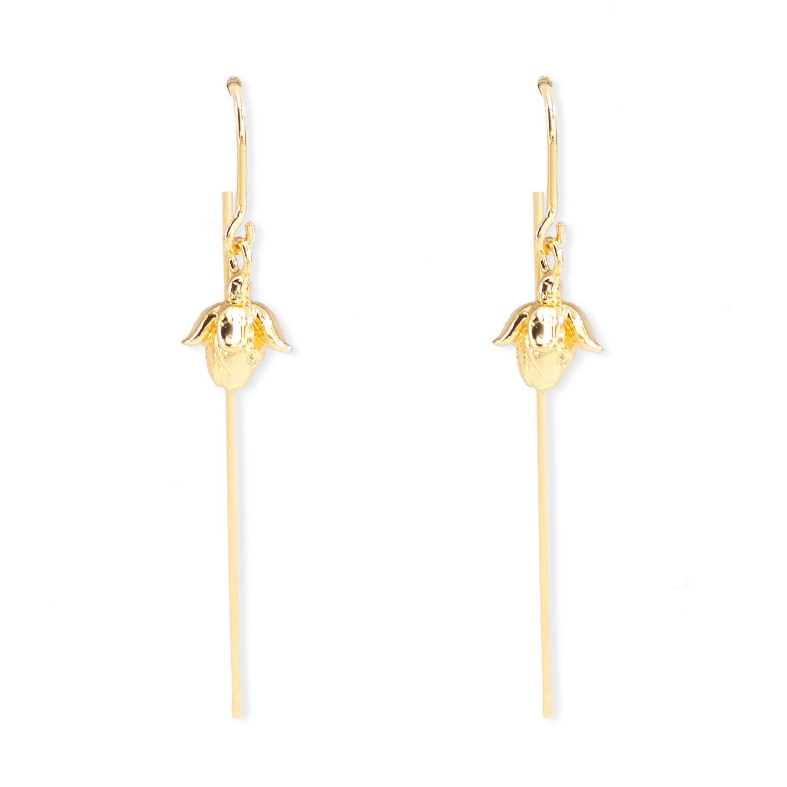 Stella + Gemma Earring Gold Tulip