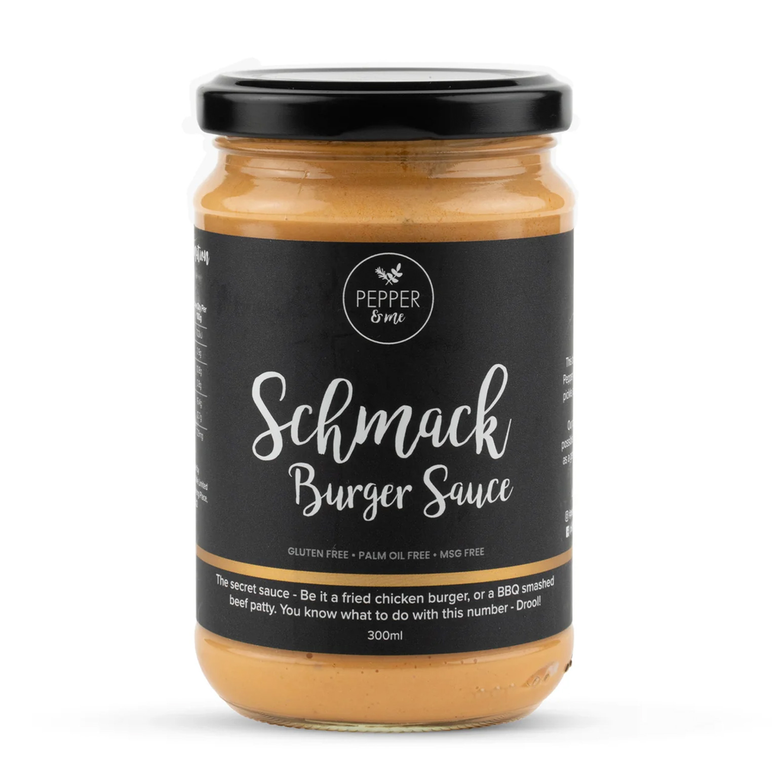 Pepper & Me Schmack Burger Sauce 300ml