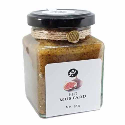 Artisan Vinegar Fig Mustard 195g