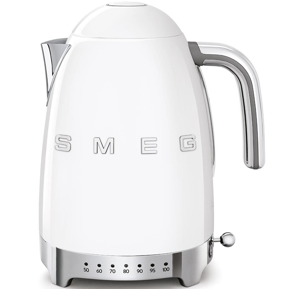 Smeg Electric Variable Temp Kettle - White