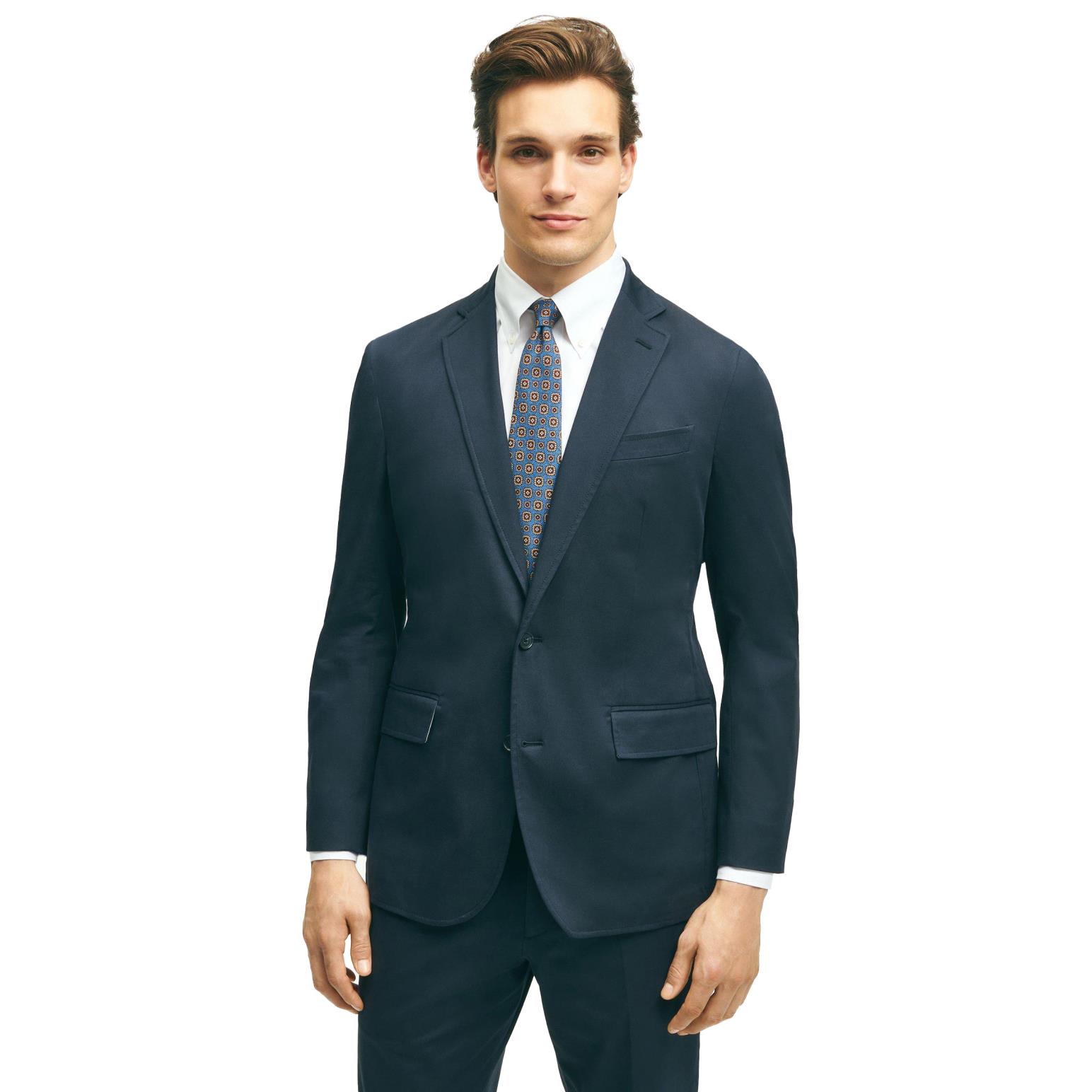 Brooks Brothers Classic Fit Stretch Cotton Suit Jacket