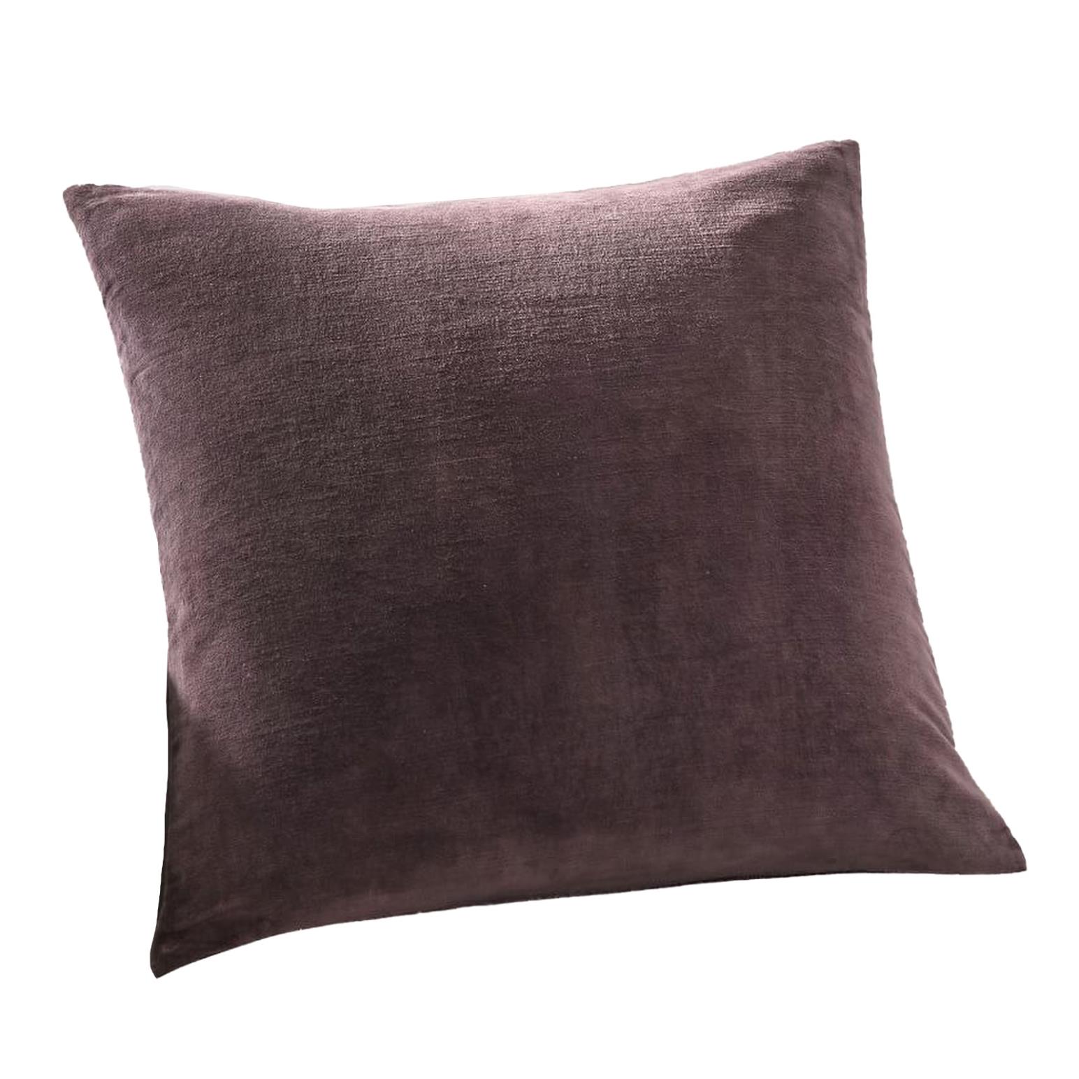 Pottery Barn Everywhere Velvet Cushion Cover 51cm Fig