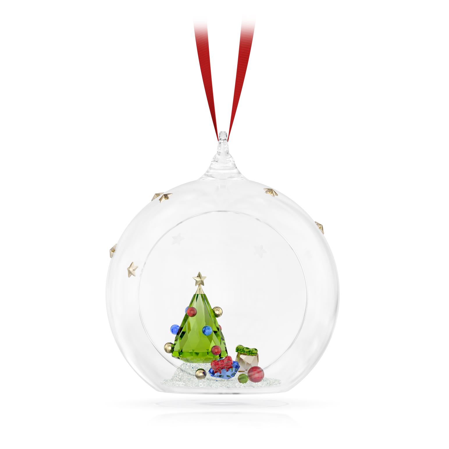 Swarovski Holiday Cheers - Tree and Gifts Ball Ornament