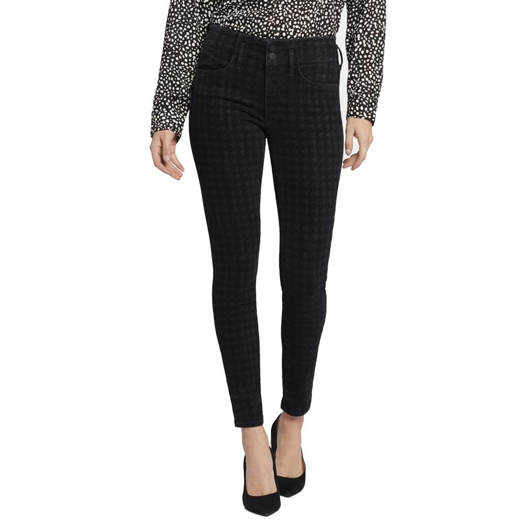 NYDJ AMI Skinny Jean Hollywood Houndstooth