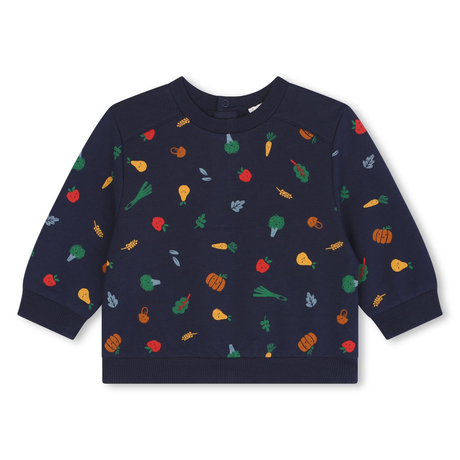 Carrement Beau Vegetables Sweatshirt 2Y - 3Y