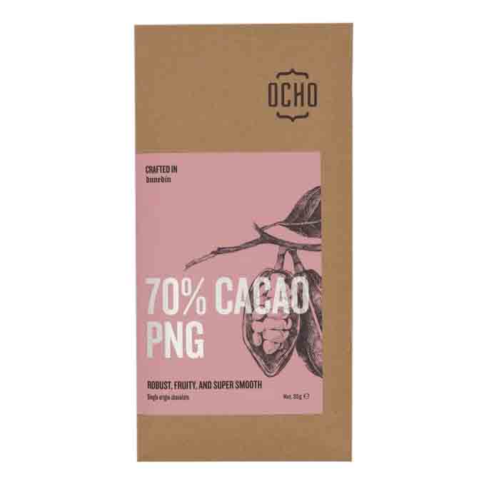 Ocho PNG 70% Chocolate Bar - 95gm