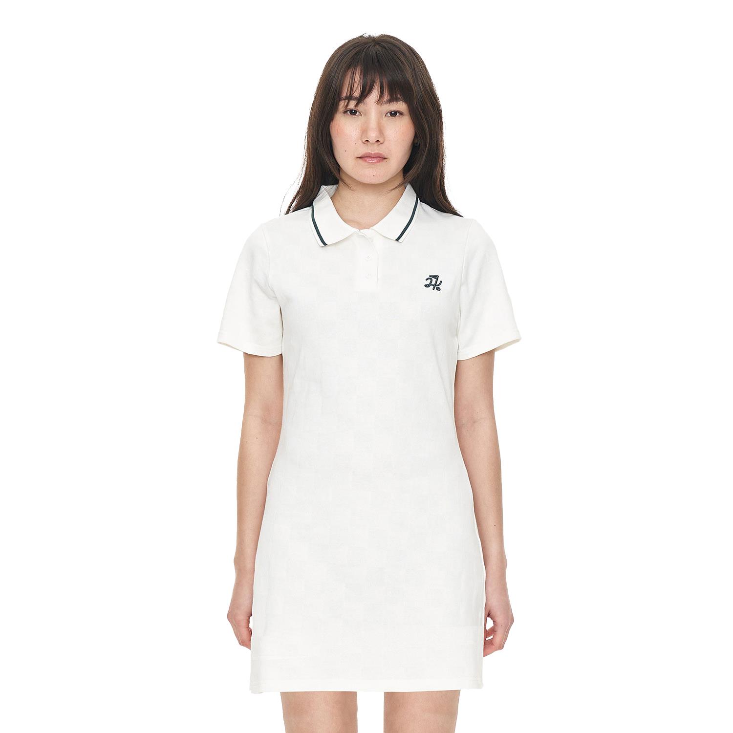 Huffer Check Polo Dress